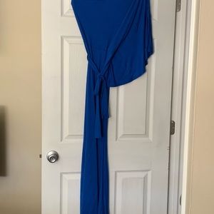 Beautiful blue color dress by Venus. Never worn.